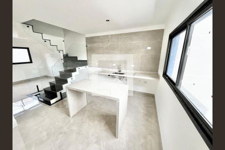 Sala/Cozinha de casa à venda com 3 quartos, 90m² em Jardim Paraíso, São Paulo