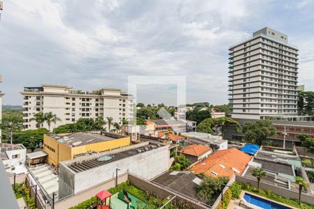 Varanda - Vista de apartamento para alugar com 3 quartos, 125m² em Alto da Lapa, São Paulo