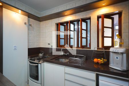 Cozinha de casa de condomínio à venda com 3 quartos, 196m² em Tristeza, Porto Alegre