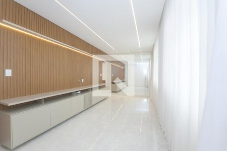 sala de apartamento à venda com 4 quartos, 175m² em Sion, Belo Horizonte