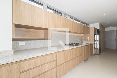 Cozinha de apartamento para alugar com 1 quarto, 78m² em Itaim Bibi, São Paulo