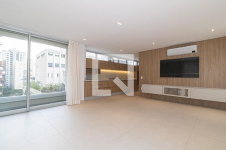 Sala de apartamento para alugar com 1 quarto, 78m² em Itaim Bibi, São Paulo