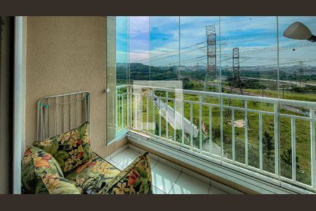 Varanda da Sala de apartamento para alugar com 2 quartos, 56m² em Interlagos, São Paulo