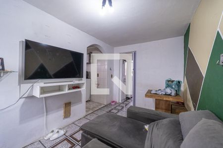 Sala de apartamento à venda com 3 quartos, 51m² em Conjunto Habitacional Padre Manoel de Paiva, São Paulo