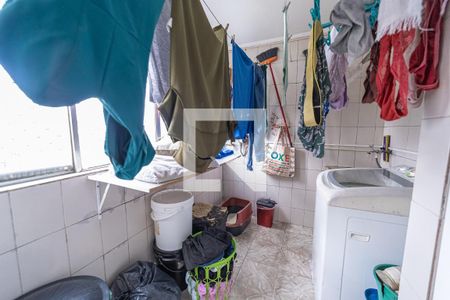 Área de Serviço de apartamento à venda com 3 quartos, 51m² em Conjunto Habitacional Padre Manoel de Paiva, São Paulo