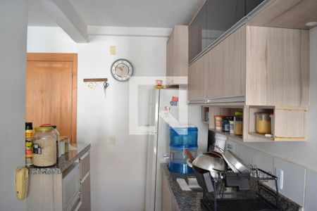 Cozinha e Área de Serviço de apartamento para alugar com 2 quartos, 48m² em Parque Oeste Industrial, Goiânia