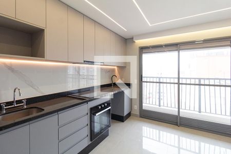 Sala/Cozinha de apartamento à venda com 1 quarto, 38m² em Centro, Osasco