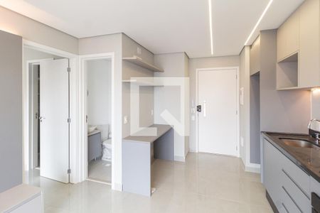 Sala/Cozinha de apartamento à venda com 1 quarto, 38m² em Centro, Osasco