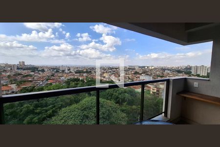 Varanda de kitnet/studio para alugar com 1 quarto, 35m² em Santa Luzia, Ribeirão Preto