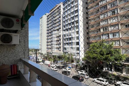 Varanda  de apartamento para alugar com 1 quarto, 70m² em Boqueirão, Santos