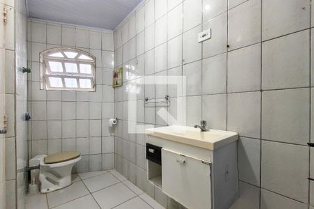 Banheiro  de apartamento para alugar com 1 quarto, 55m² em Vila Caiçara, Praia Grande