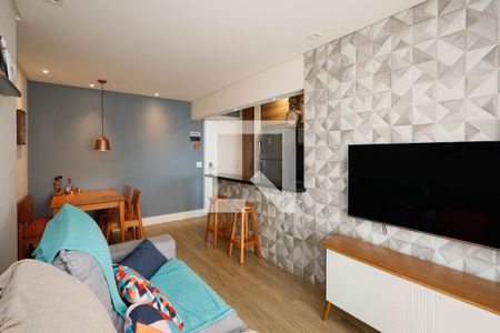 Sala  de apartamento à venda com 2 quartos, 59m² em Vila Gustavo, São Paulo