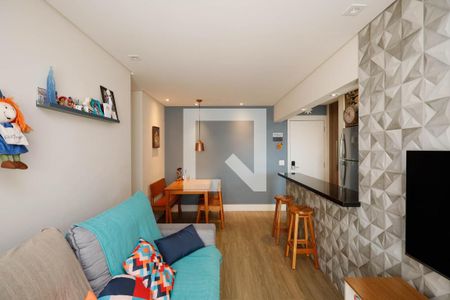 Sala  de apartamento à venda com 2 quartos, 59m² em Vila Gustavo, São Paulo