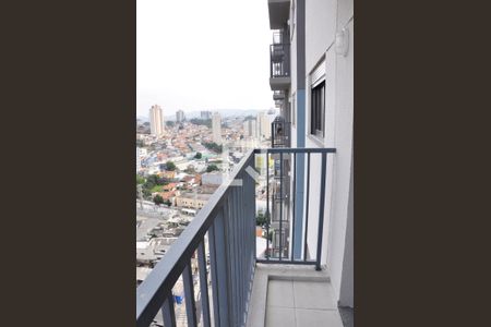 Detalhe - Varanda da Sala de apartamento para alugar com 2 quartos, 42m² em Vila Albertina, São Paulo