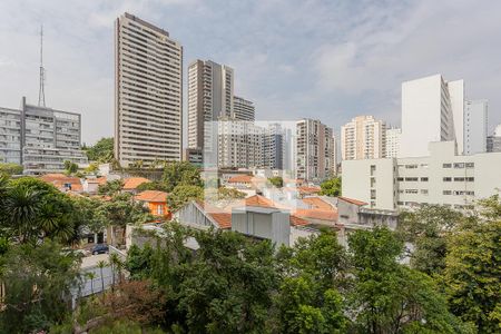 Vista da Varanda de apartamento para alugar com 1 quarto, 40m² em Pinheiros, São Paulo