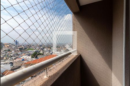 Varanda da Sala de apartamento para alugar com 2 quartos, 50m² em Vila Celeste, São Paulo