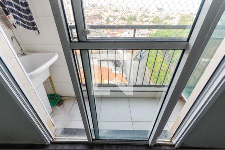 Sala - Varanda de kitnet/studio para alugar com 1 quarto, 28m² em Freguesia do Ó, São Paulo