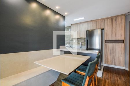 Sala de apartamento para alugar com 2 quartos, 60m² em Campestre, Santo André