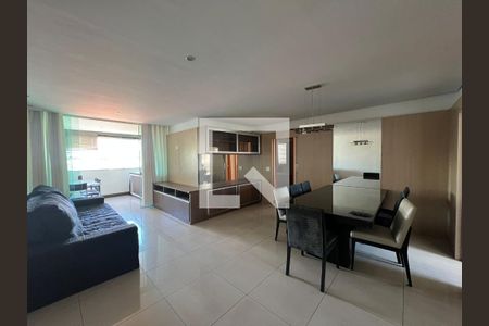 Sala de apartamento para alugar com 3 quartos, 106m² em Castelo, Belo Horizonte