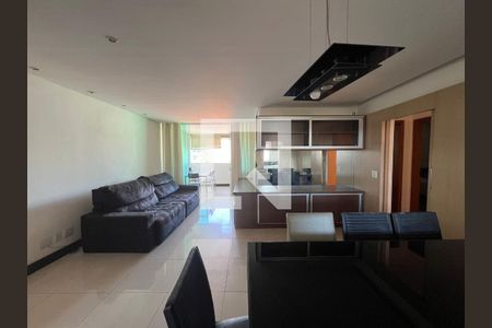 Sala de apartamento para alugar com 3 quartos, 106m² em Castelo, Belo Horizonte