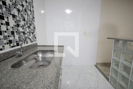 Cozinha de apartamento para alugar com 2 quartos, 49m² em Parque Sao Vicente, Santo André