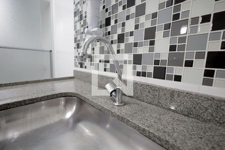 Cozinha de apartamento para alugar com 2 quartos, 49m² em Parque Sao Vicente, Santo André