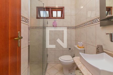 Banheiro do Quarto 1 de casa de condomínio à venda com 4 quartos, 164m² em Serraria, Porto Alegre