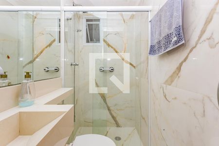 Banheiro de apartamento para alugar com 3 quartos, 69m² em Vila Caraguata, São Paulo