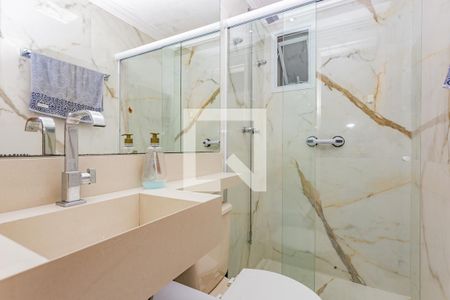 Banheiro de apartamento para alugar com 3 quartos, 69m² em Vila Caraguata, São Paulo