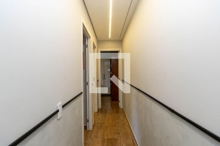 Corredor de apartamento para alugar com 2 quartos, 63m² em Mantiqueira, Belo Horizonte