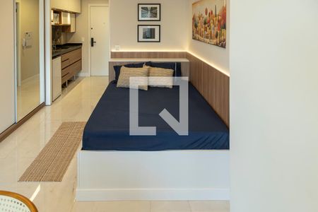 Quarto de kitnet/studio para alugar com 1 quarto, 30m² em Jardim das Acacias, São Paulo