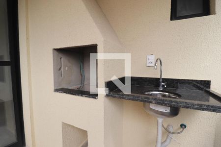 Varanda gourmet de apartamento à venda com 2 quartos, 58m² em Vila Valparaíso, Santo André