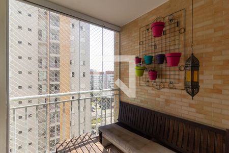 Varanda de apartamento para alugar com 2 quartos, 73m² em Usina Piratininga, São Paulo