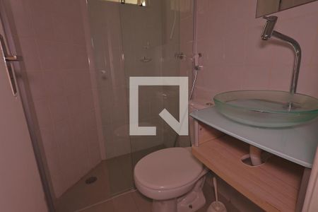 Banheiro Social de apartamento para alugar com 2 quartos, 60m² em Setor Bueno, Goiânia