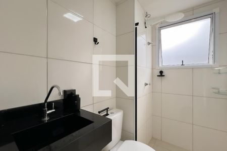 Banheiro de apartamento para alugar com 2 quartos, 48m² em Jardim Eliza, Valinhos