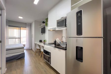 Cozinha de kitnet/studio para alugar com 1 quarto, 30m² em Vila Mariana, São Paulo