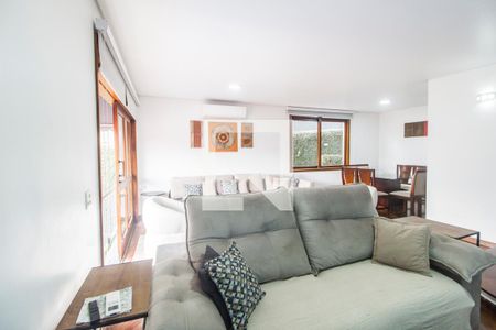 Sala  de casa de condomínio à venda com 4 quartos, 385m² em Residencial Seis (alphaville), Santana de Parnaíba