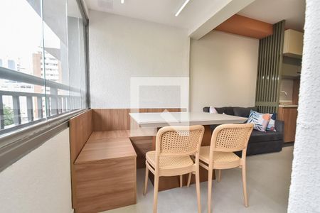 Varanda de apartamento à venda com 1 quarto, 31m² em Vila Mariana, São Paulo
