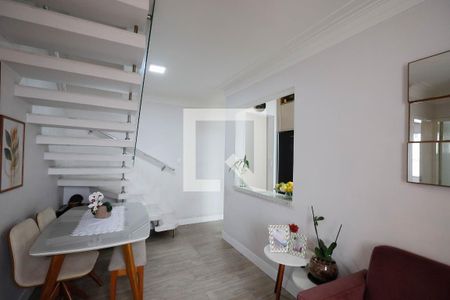 Sala  de apartamento à venda com 2 quartos, 102m² em Parque Novo Mundo, São Paulo