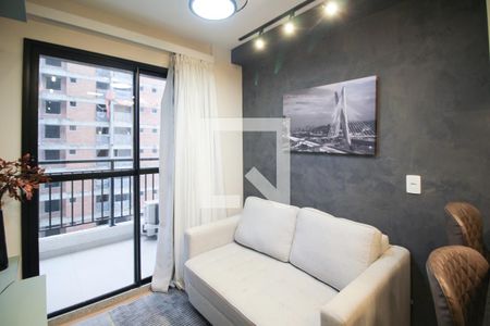 Sala de apartamento para alugar com 1 quarto, 27m² em Moema, São Paulo