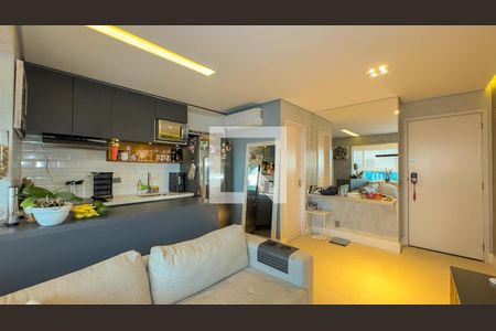 Sala de apartamento para alugar com 1 quarto, 43m² em Jardim Aeroporto, São Paulo