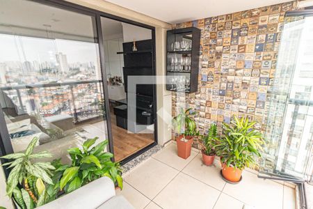 Varanda de apartamento à venda com 3 quartos, 70m² em Vila Regente Feijó, São Paulo