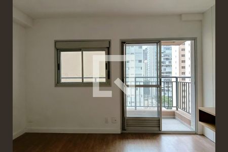 Sala/Cozinha integrados de apartamento para alugar com 1 quarto, 38m² em Pinheiros, São Paulo