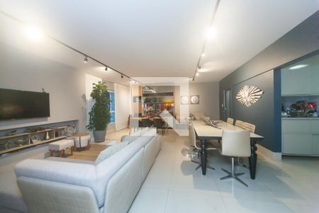 sala de apartamento à venda com 4 quartos, 135m² em Buritis, Belo Horizonte