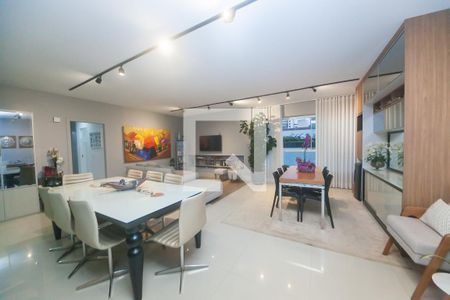 sala de apartamento à venda com 4 quartos, 135m² em Buritis, Belo Horizonte
