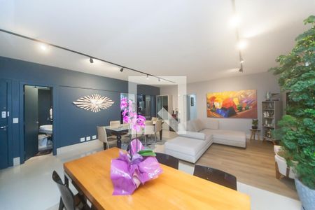 sala de apartamento à venda com 4 quartos, 135m² em Buritis, Belo Horizonte