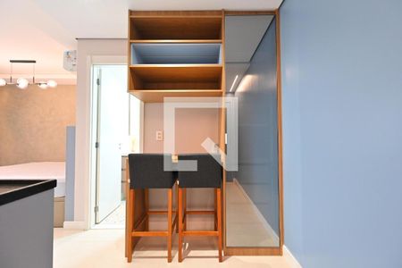 Sala/Quarto de kitnet/studio para alugar com 1 quarto, 43m² em Mirandópolis, São Paulo