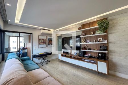 Sala de apartamento para alugar com 3 quartos, 94m² em Vila Gumercindo, São Paulo