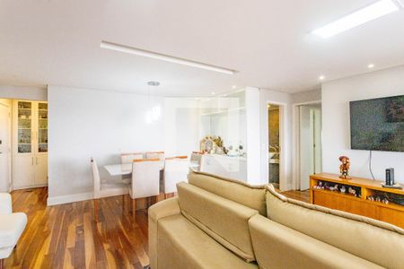 Sala  de apartamento à venda com 3 quartos, 105m² em Centro, Diadema