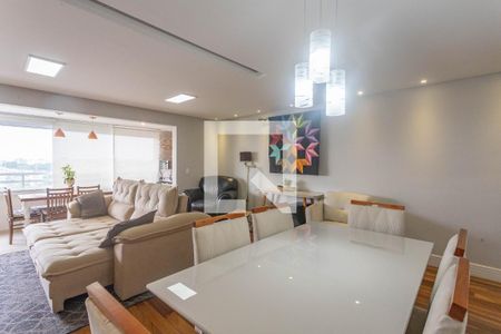 Sala  de apartamento à venda com 3 quartos, 105m² em Centro, Diadema